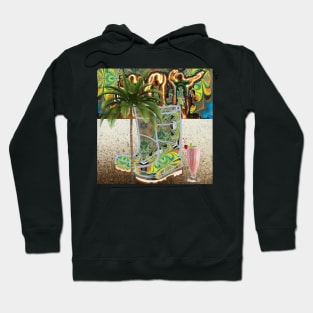 NewHippy3 Festival T collage Hoodie